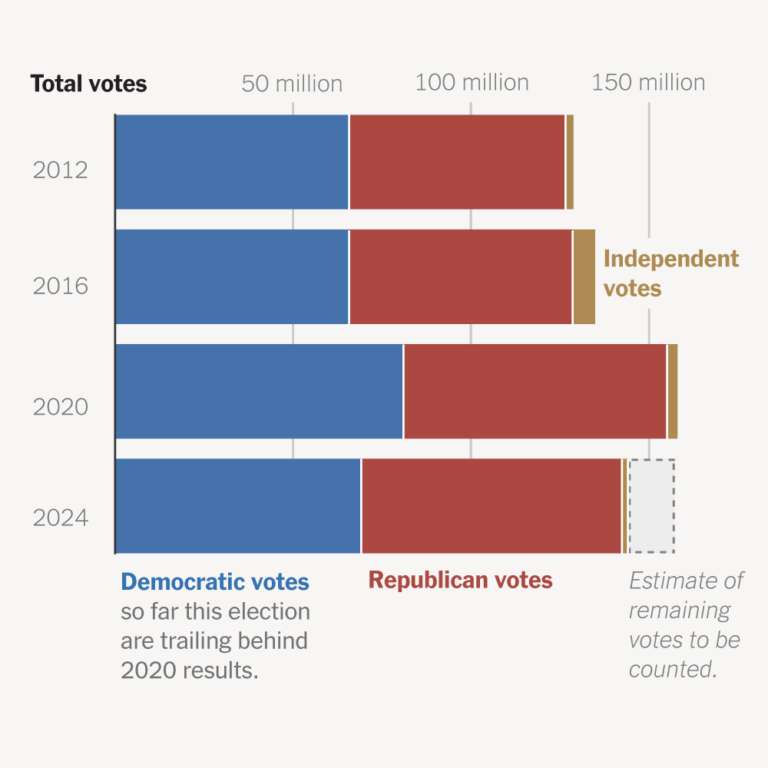 Voter Turnout Figures Have Set Off Conspiracy Theories on the Left and Right